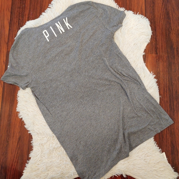 PINK Pittsburgh Pirates V-neck T-shirt Metallic - Picture 2 of 2